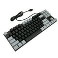 thumbnail image 1 of 87 Keys Blue Switch RGB Backlit Mechanical Keyboard with Ergonomic Design, Quick Response, Waterproof Design for Laptop Desktop PC, 1 of 7