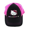 thumbnail image 2 of Baseball Cap - Hello Kitty - Hot Pink / Black Logo (Youth/Kids) New Hat hek2555, 2 of 2