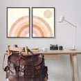 thumbnail image 2 of Stupell Indtries Sun Bleached Desert Rainbow Rising Sun Pink Orange,24 x 30,Design by Daphne Polselli, 2 of 7