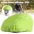 thumbnail image 2 of VALINK Waterproof Cycling Helmet Cover Rainproof Ultra-light Polyester Bike Bicycle Helmets Covers, 2 of 6