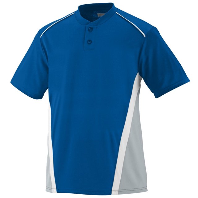 Camiseta RBI 3XL ROYAL/GRIS PLATA/BLANCO Augusta 1525
