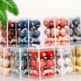 thumbnail image 3 of 24PCS Multicolor Christmas Balls Ornaments for Xmas Tree - Shatterproof Christmas Tree Decorations Hanging Ball for Holiday Wedding Party, 3 of 9