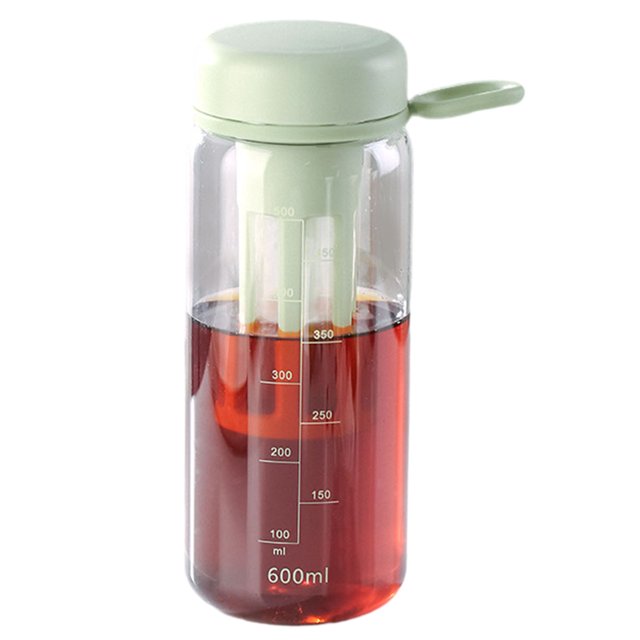 enjoywould Cold Brew Cup with Scale Filter Food Grade Portable Travel Tea Bottle Cold Brew Coffee Maker Jar