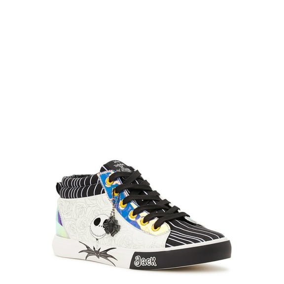 Ground Up Nightmare Before Christmas Women's Hi Top Sneaker, Sizes 6-11