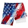 thumbnail image 4 of Gubotare Boys Usa Swim Trunk Boys' Swim Trunks Swimsuit UPF 50+ Quick Dry Bathing Suit for Boys (Brick Red,Size 10-13 Years), 4 of 4