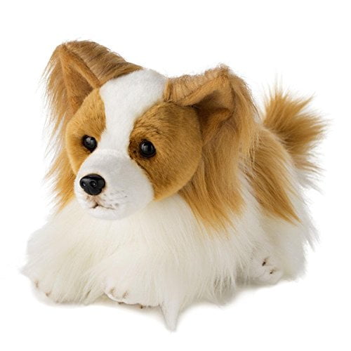 papillon dog stuffed animal