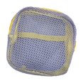 thumbnail image 1 of guohui Coin Purse Mesh Makeup Cosmetic Pouch Zipper Organizer Mini Purse Nylon Material Purple, 1 of 8