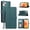 Green, variant on TECH CIRCLE Leather Case for iPhone 13 Pro Max (6.7") 2021 - Lightweight Folio Functional Phone Case with Stand/Card Slots/Wrist Strap, Protective Slim Cover, Green