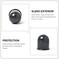 thumbnail image 4 of 4 Pcs Trailer Protective Cap Accessories Supplies Plastic Hitch Ball Cover Protector Rv Tow Truck, 4 of 6