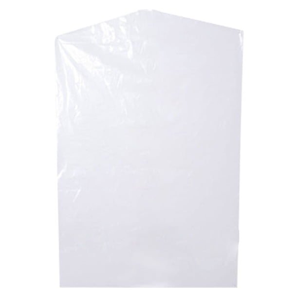 Toystoory Bolsa desechable de plástico transparente a prueba de polvo para ropa, abrigo, cubierta colgante, bolsa de almacenamiento a prueba de Cubiertas para muebles de jardín METRO