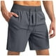 thumbnail image 4 of WILLBEST Pantalones Cortos Cargo para Hombre, de Verano, Japoneses, Nuevos, de Color Liso, Holgados, de Talla Grande, A La Moda, Informales, Deportivos, 4 of 4