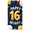2A, variant on Blue Backdrop Happy 16th Birthday Banner with Balloons Stars and Hearts Party Decors Photography Props for Birthday Party Celebration Photo Booth Setup