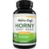 Horny Goat Weed - Epimedium with Tongkat Ali Maca Root Ginseng Saw Palmetto - Male Enhancement 60 ct by Natures Craft