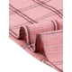 thumbnail image 5 of Vestido de tirantes para mujer INSPIRE CHIC, vestido midi de corte A con cuello cuadrado y estampado de cuadros, color rosa, 5 of 6