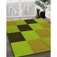 thumbnail image 3 of Ahgly Company Machine Washable Indoor Rectangle Transitional Pistachio Green Area Rugs, 2' x 3', 3 of 7