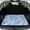 Blue Butterfly Roses, variant on Xixirimido Heavy Duty Cargo Liner Floor Mat-All Weather Trunk Protection, Universal Anti-slip Car Trunk Mat for Car Van SUV Sedan 29" x 39", Blue Toile Giraffe Elephant