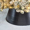 thumbnail image 5 of Glitzhome  Hammered Metal Christmas Tree Collars Black 22"D, 5 of 5