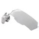 thumbnail image 5 of Parabrisas de motocicleta Color transparente Bordes lisos Deflector de viento Universal para moto, 5 of 5
