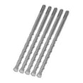 thumbnail image 3 of 5PCS Twist Drill Bit Set, 40cr Impact Drill Bit For Brick, Stone, Concrete, Carbide Tip Impact Bit, 3 of 8