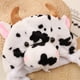 thumbnail image 4 of Sombrero De Animal Con Orejas En Movimiento, Gorro Con Orejeras De Vaca Lechera De Dibujos Animados, Gorro De Felpa, Accesorios Para Fotos Para Mujeres Y Niñas Serendint AP007141-02, 4 of 6