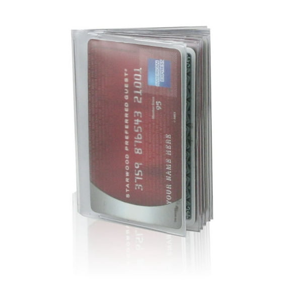 Wallet Inserts - Trifold 10 Page Credit Card Size