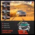 thumbnail image 4 of A-Premium Rear Wheel Bearings and Hub Assembly Compatible with Chevrolet Corvette 2009-2013 & Cadillac XLR 2009, with 30 Splines, w/ABS 5-Lug, Replace # 512441, 4 of 9