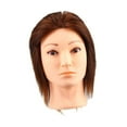 thumbnail image 5 of Bothyi Barber Mannequin Head Hairdressing Training Head for Cosmetology Brown, 5 of 8