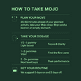 thumbnail image 3 of Mojo Blueberry & Lavender Gummies - Extra Strength Brain Boost Gummies, 1 pack/20 Count, 3 of 6