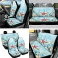 thumbnail image 3 of XYZCANDO Deep Sea Starfish Fender Cover Keychain Seat Belt Cover Armrest Cover Steering Wheel Cover Car Cushion Cover Car Coasters Trash Can Lipstick Cover Handbrake Cover Fashion, 3 of 7