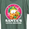 thumbnail image 3 of Garfield - Santas Little Helpers - Women's Short Sleeve Graphic T-Shirt, 3 of 5