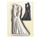 thumbnail image 1 of Gwong hogar European Wedding Bride Groom Silicone Fondant Take Take Decorating Molde de bricolaje Gwong 21006215, 1 of 6