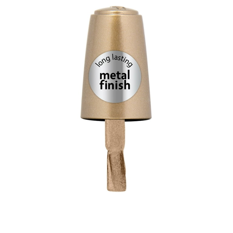 L.A. COLORS Metal Nail Polish Bubbly 0.44 fl oz High-Impact