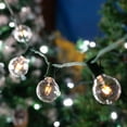 thumbnail image 5 of Novelty Lights 100 Feet Clear G40 Globe Outdoor Patio String Lights, Green Wire, 5 of 6