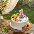 thumbnail image 4 of Fashion Cartoon Creative Birthday Candle, Colorful Party Number Candles for Cake Toppers, Decorative Celebration Supplies, Festive Accents for Cake Decor, Number 1, 4 of 5