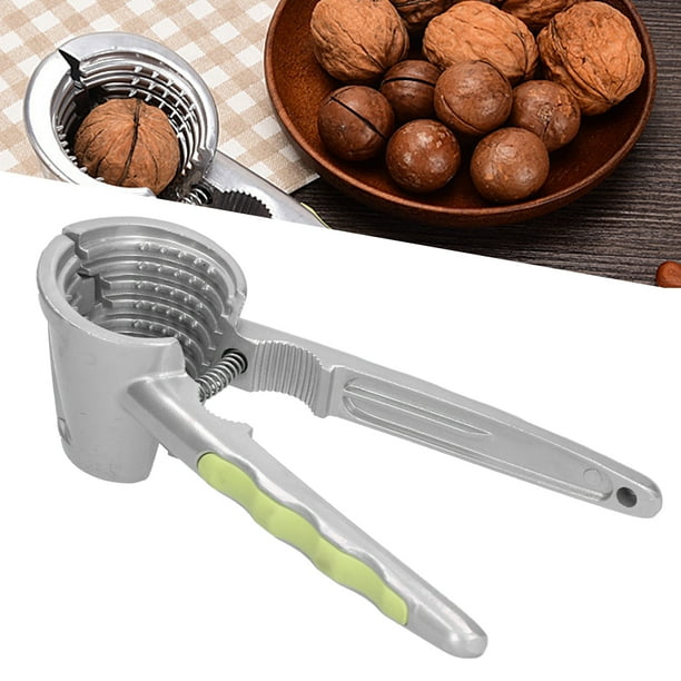 Cascanueces De Alta Resistencia, Abridor De Tuercas De aleación De Aluminio Con Resorte Con 2 Conos De Diferentes Tamaños Para Nueces, Macadamia, Avellanas, Nueces De Brasil,