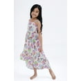thumbnail image 4 of SpongeBob SquarePants Patrick Square Neck Smocked Cami Maxi Dress Little Kid to Big Kid, 4 of 5