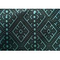thumbnail image 4 of oneOone Cotton Silk Fabric Ethnic Geometric Flame Stitch Decor Fabric Printed BTY 42 Inch Wide, 4 of 4