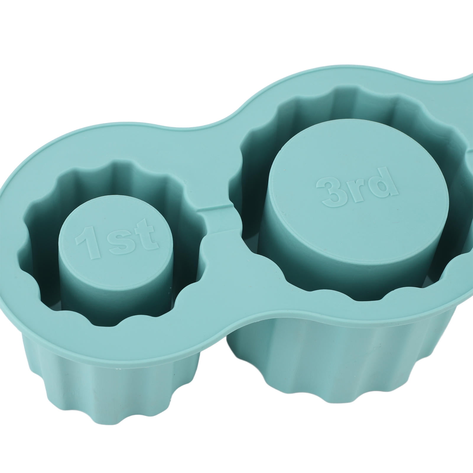 BOKYAN Large Capacity Silicone Cylinder Ice Cube Tray – Easy Release, Food‑Grade, Dishwasher Safe, Ideal for Drinks & Cocktails