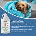 thumbnail image 2 of We Love Doodles Organic Professional 4-in-1 Dog Shampoo, Conditioner, Detangler, & Moisturizer, Lavender, 64 fl-oz, 2 of 7