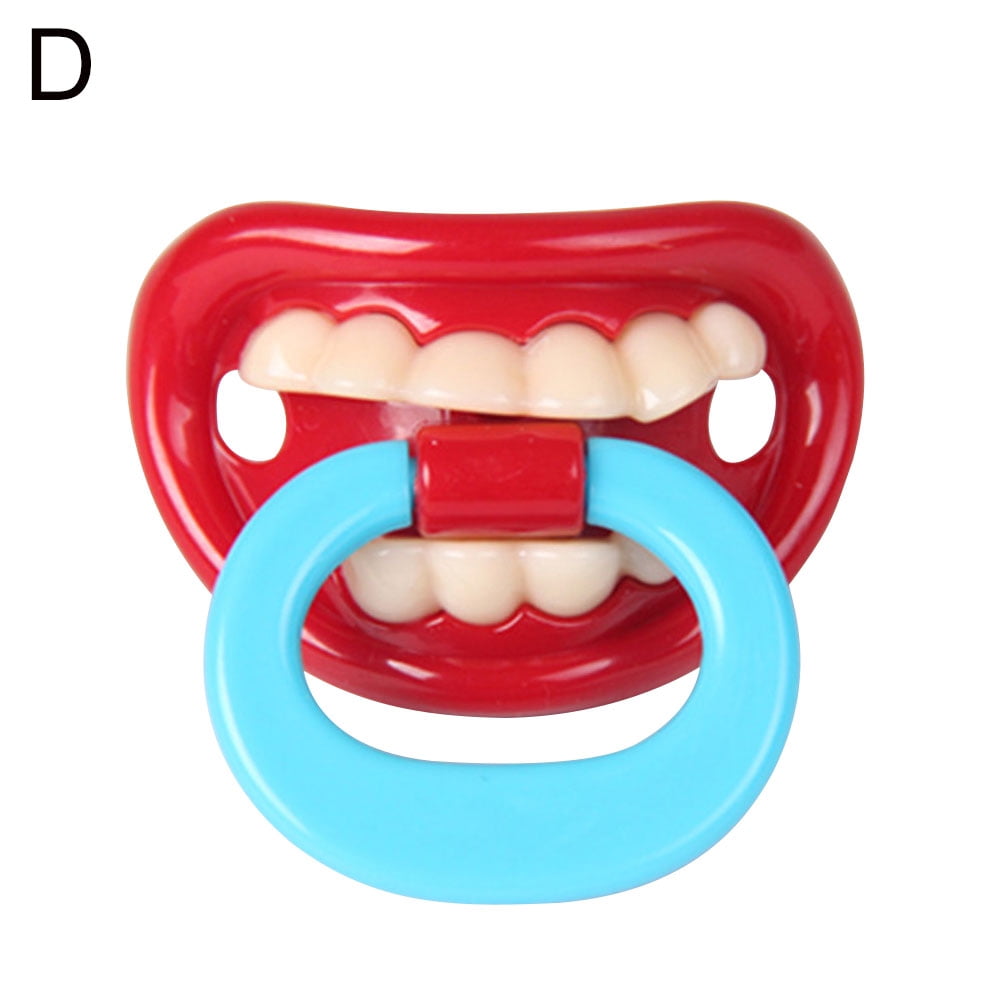 Nuzyz Buckteeth Big Mouth Dummy Nipple Teat Baby Pacifier Soother Teether Toy Walmart Com Walmart Com