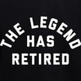 thumbnail image 3 of CafePress - The Legend Has Retired - Pullover Hoodie, Classic & Comfortable Hooded Sweatshirt, 3 of 4