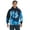 Blue Ocean, variant on Adult Tie-Dyed Pullover Hooded Sweatshirt - LAGOON - 3XL