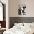 thumbnail image 5 of WFSposter Farmhouse Wall Art Printed Canvas, 12x16 inches, Black and White Cow Wall Decor for Kitchen Bathroom Bedroom, 5 of 6