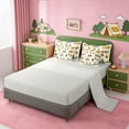 thumbnail image 3 of Erosebridal Happy Camping 7-Piece Twin Bedding Sets For Camper Gifts,Rustic Farmhouse Adventure Theme Bedding Comforter Set For Kids,Reversible lightgray, 3 of 7
