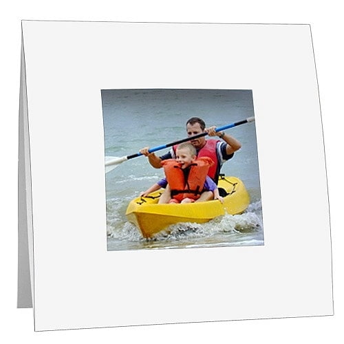 (50 pack) POLAROID SQUARE trade  Size White Event Photo Folders - 3x3