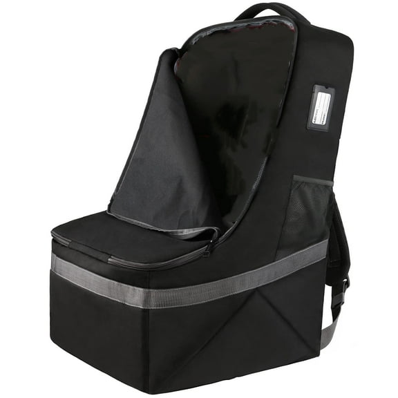 GUCHO Car Seat Travel Bag for Airplane, Waterproof Wearable with Straps, Large Capacity Padded Car Seat Check Bag, Perfect for Air Travel, Family Vacations, and Parents with Infants