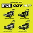 thumbnail image 3 of RYOBI AC04029 20" Lawn Mower Replacement Blade, Black, 3 of 8