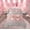 Orange Pink, variant on Feelyou Pink Bowknot Full Size Comforter Sets, Bohemian Damask Flower Bedding Sets, 3pcs