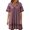 Red, variant on Vedolay Dressers Women Summer Tunic Dress V Neck Casual Loose Flowy Swing Shift Dresses,Black M