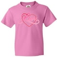 thumbnail image 3 of Inktastic Love in Red and Pink with Heart Youth T-Shirt, 3 of 5